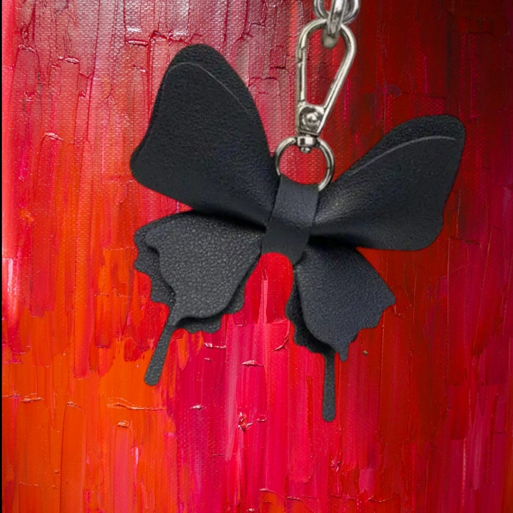 Butterfly Bow Keychain